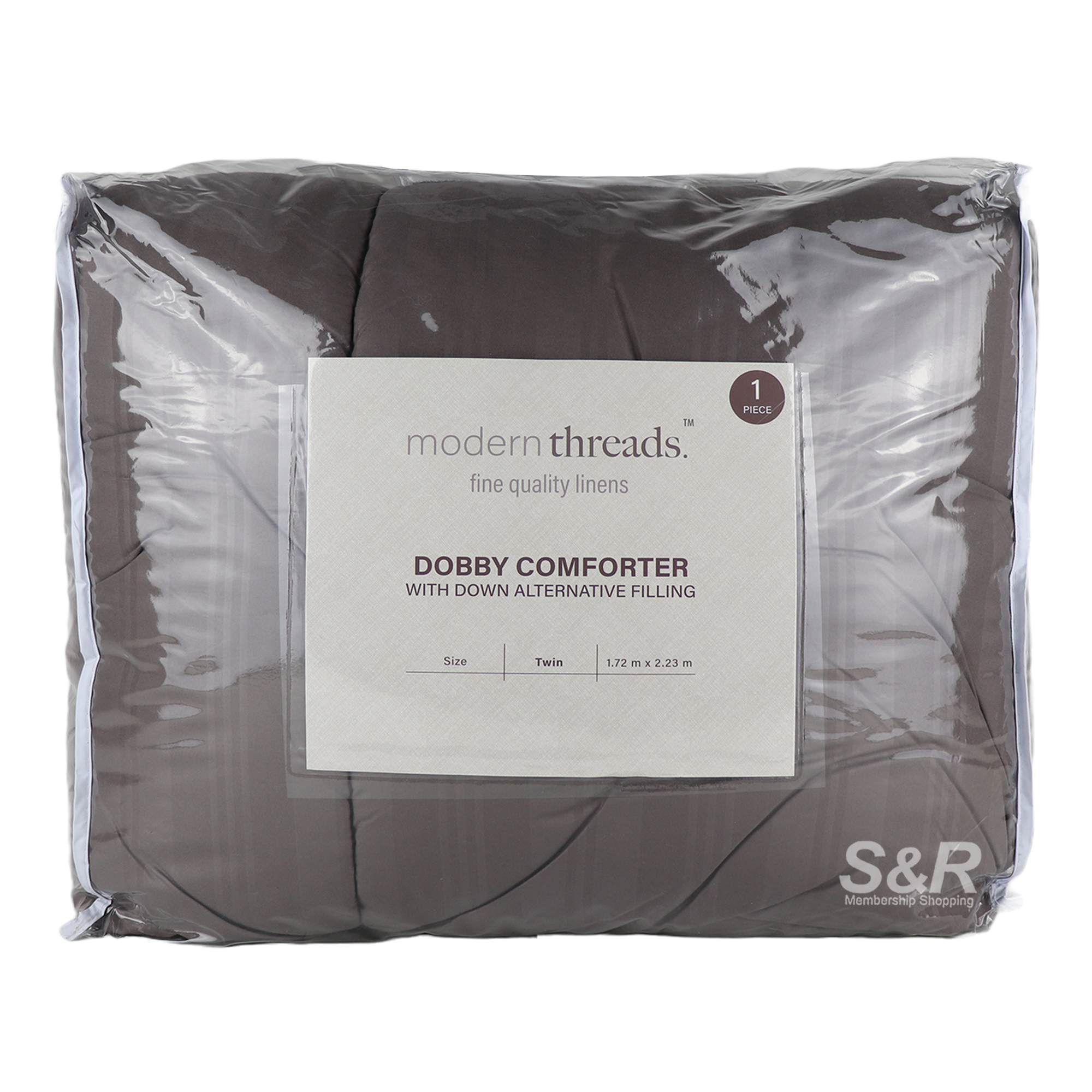 Modern Threads Taupe Dobby Comforter Twin 1pc Modern Threads Taupe Dobby Comforter Twin 1pc
